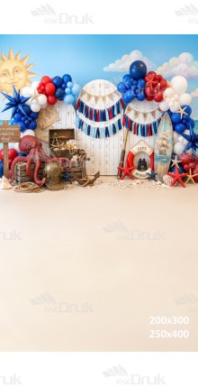 Tło fotograficzne „Piracka przygoda – morski świat kapitana” | UB_870